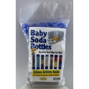 Steve Spangler Baby Soda Bottles 15 Plastic Test Tubes Kids Science Kit
